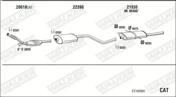 WALKER CI16080