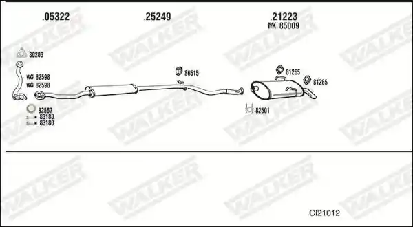 WALKER CI21012