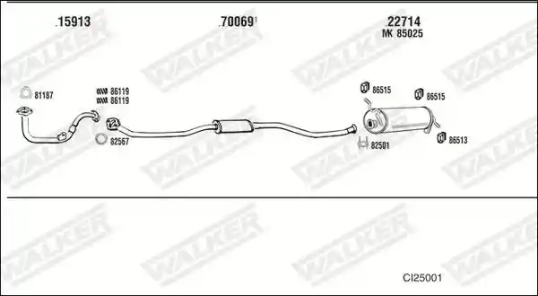 WALKER CI25001