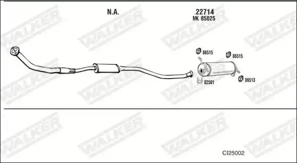 WALKER CI25002