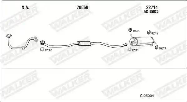 WALKER CI25004