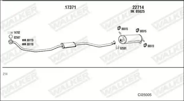 WALKER CI25005