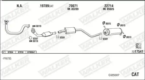 WALKER CI25007