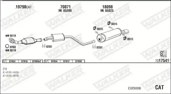 WALKER CI25008