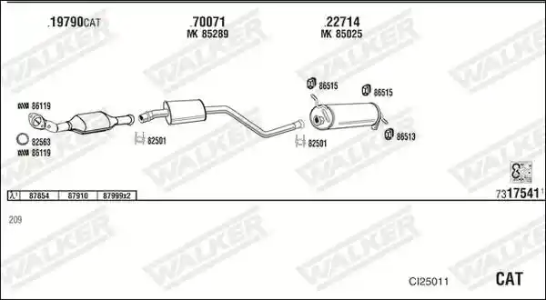 WALKER CI25011
