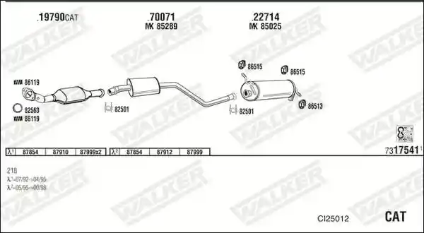 WALKER CI25012