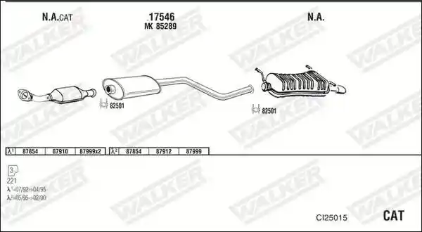 WALKER CI25015