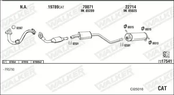 WALKER CI25016