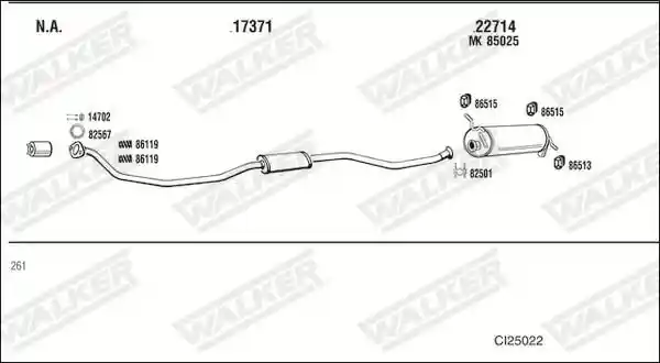 WALKER CI25022