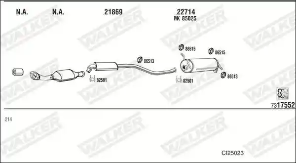 WALKER CI25023