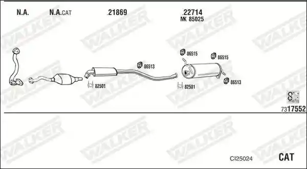 WALKER CI25024