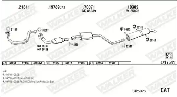WALKER CI25026
