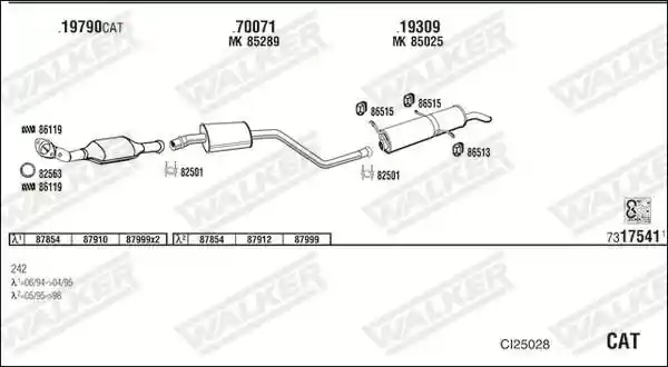 WALKER CI25028