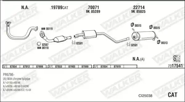 WALKER CI25038