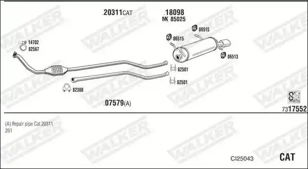WALKER CI25043