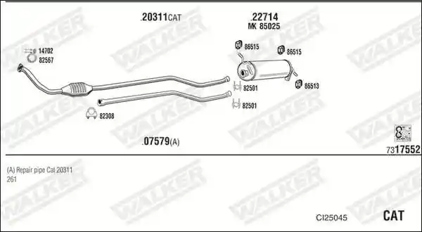 WALKER CI25045
