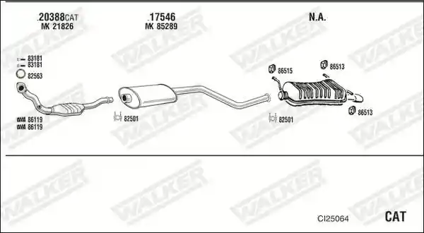 WALKER CI25064