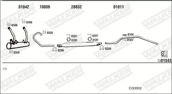 WALKER CI33002