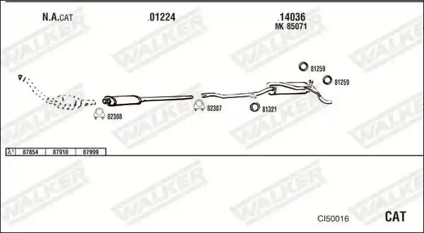 WALKER CI50016