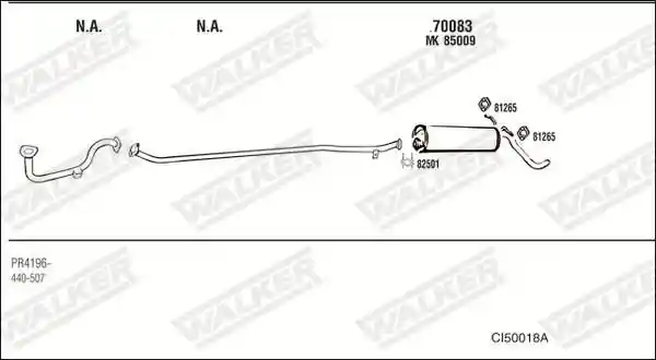 WALKER CI50018A