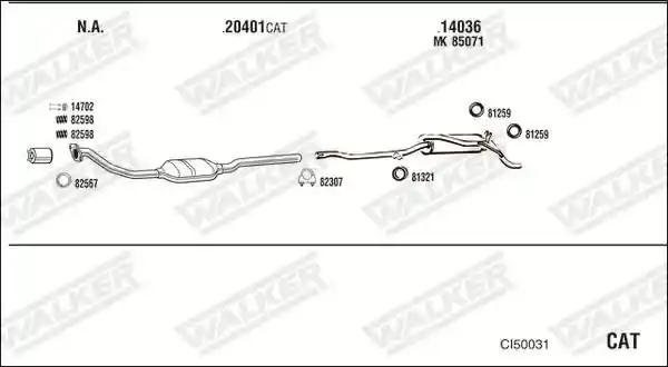 WALKER CI50031