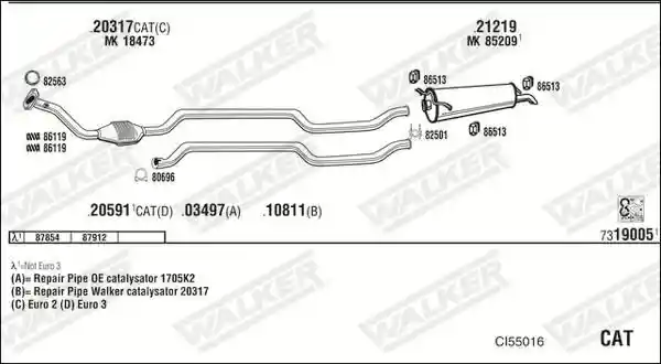 WALKER CI55016