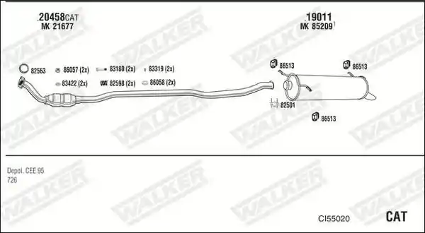 WALKER CI55020