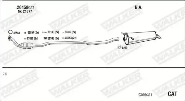 WALKER CI55021