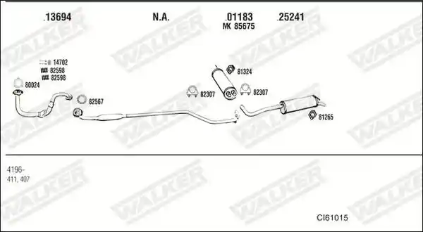 WALKER CI61015