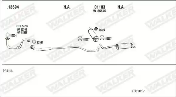 WALKER CI61017