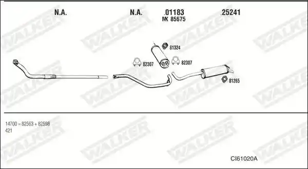 WALKER CI61020A