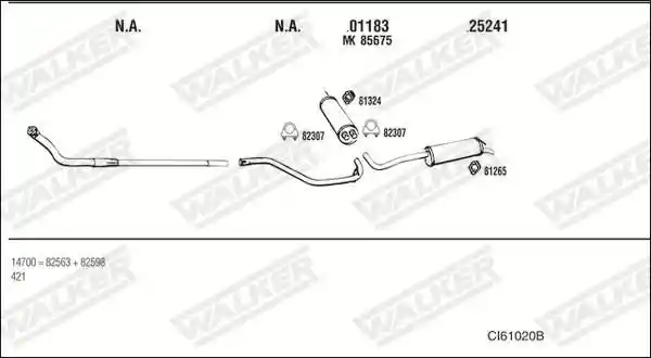 WALKER CI61020B