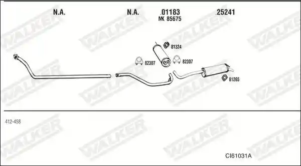 WALKER CI61031A