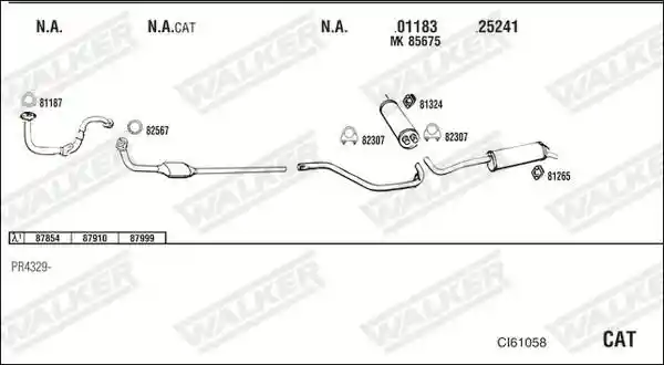 WALKER CI61058