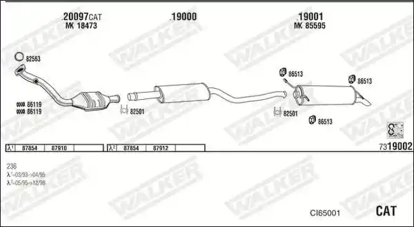 WALKER CI65001