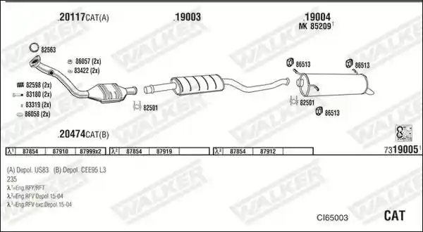 WALKER CI65003