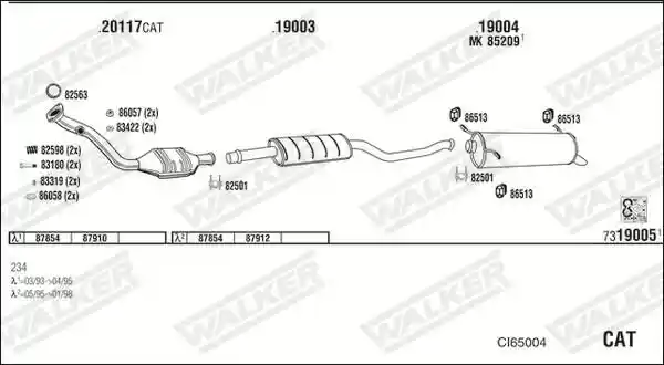 WALKER CI65004