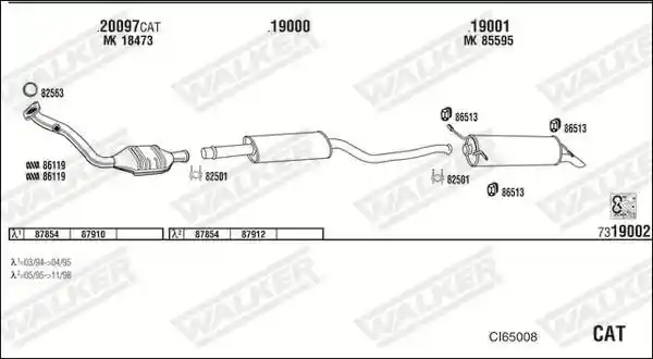 WALKER CI65008