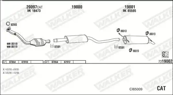 WALKER CI65009