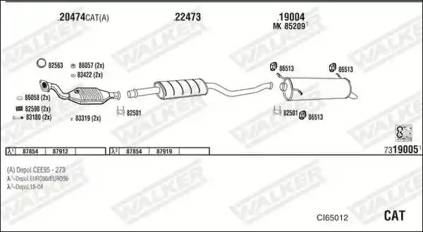 WALKER CI65012