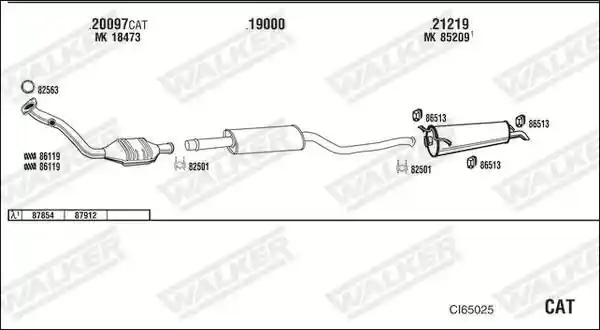 WALKER CI65025