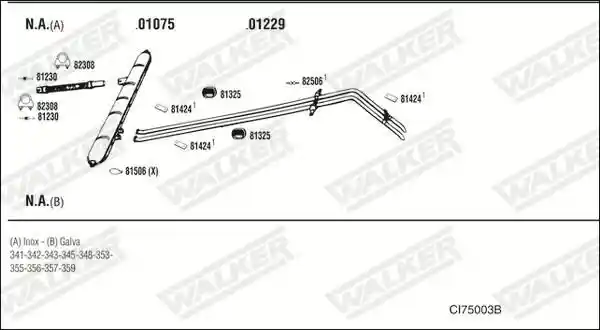 WALKER CI75003B