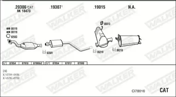 WALKER CI78016