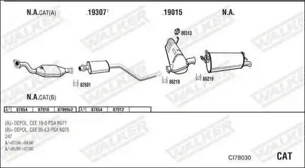 WALKER CI78030