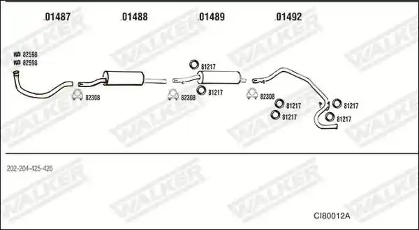 WALKER CI80012A
