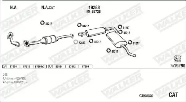 WALKER CI90000