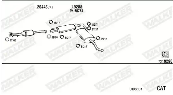 WALKER CI90001