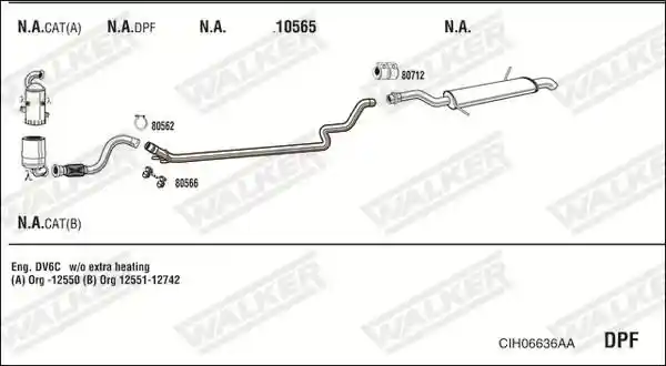 WALKER CIH06636AA