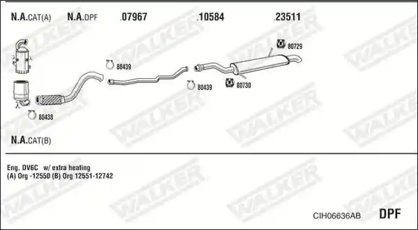 WALKER CIH06636AB