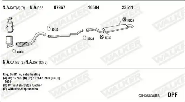 WALKER CIH06636BB